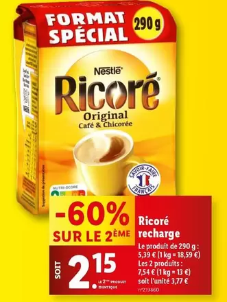 Nestlé - Ricoré Recharge