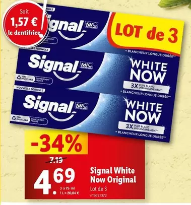 Signal - White Now Original