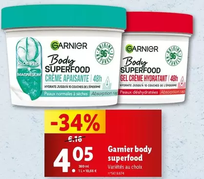 Garnier - Body Superfood