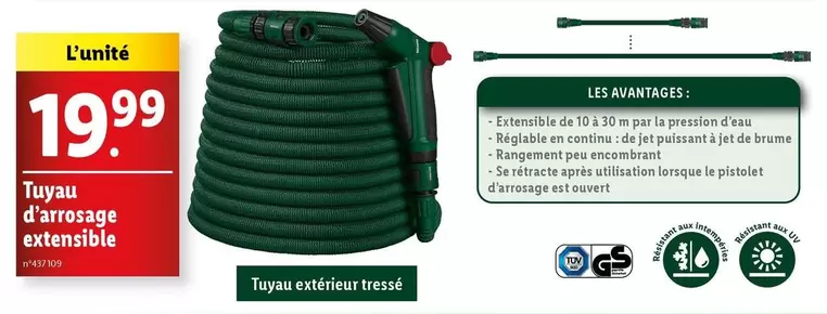 Tuyau D'arrosage Extensible