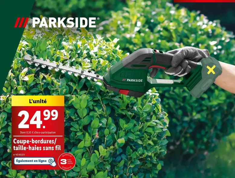 Parkside: Coupe-bordures et Taille-haies Sans Fil - Pratique et Efficace pour votre Jardin!