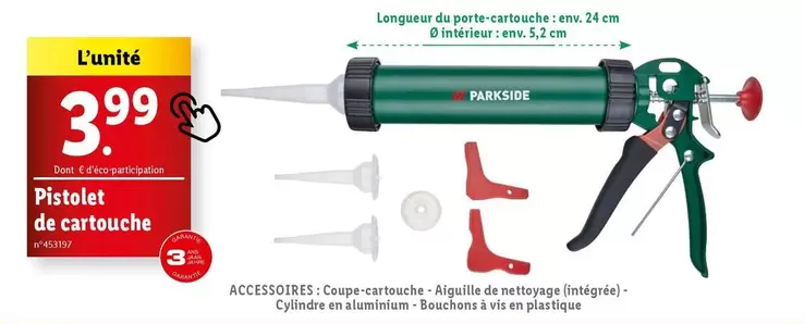 Parkside - Pistolet De Cartouche