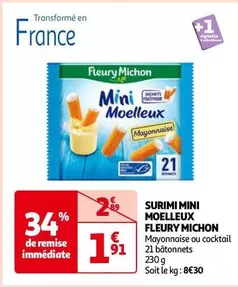 Fleury Michon - Surimi Mini Moelleux