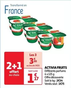 Danone - Activia Fruits