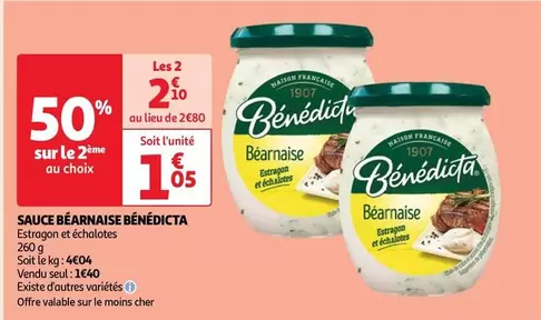 Bénédicta - Sauce Béarnaise