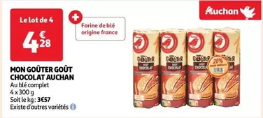 Auchan - Mon Goûter Goût Chocolat