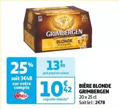 Grimbergen - Bière Blonde