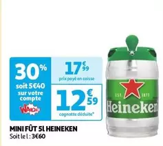 Heineken - Mini Fût 5l