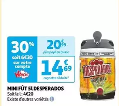 Desperados - Mini Fût 5L