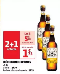 3 Monts - Bière Blonde