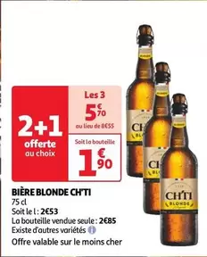 Ch'ti - Bière Blonde