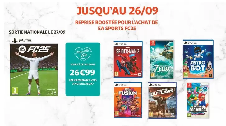 Reprise Ée Pour L'achat De Ea Sports Fc25