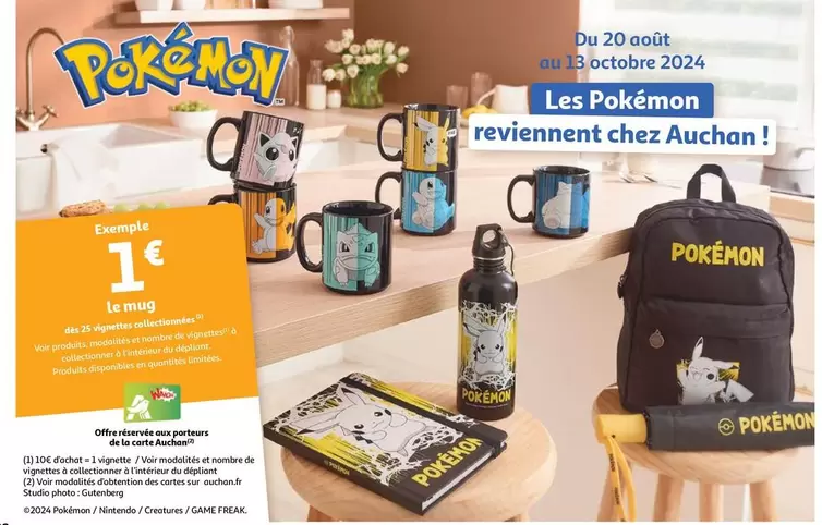 Auchan - Pokemon 