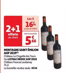 Château La Chapelle Des Tours 2019 - Montagne Saint Émilion AOP : un vin d'exception à découvrir