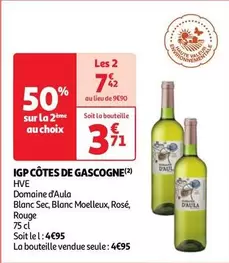 Domaine D'aula - Igp Côtes De Gascogne