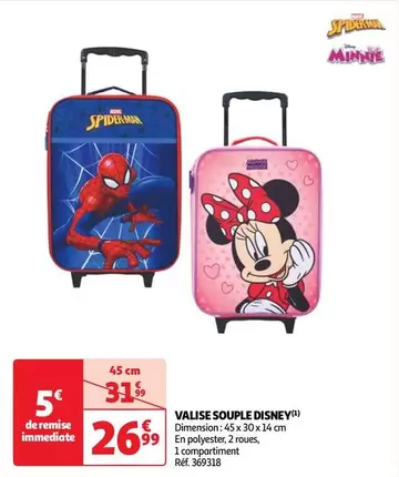 Spiderman - Valise Souple