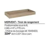 Chêne - Mervent offre à 324€ sur Gautier
