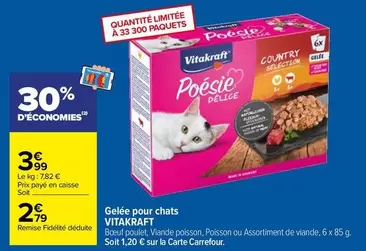 vitakraft - gelée pour chats