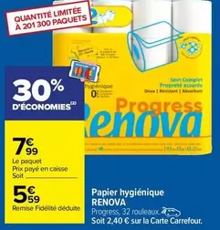 Renova - Papier Hygiénique