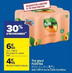 Carrefour - Fuze Tea - Thé Glacé