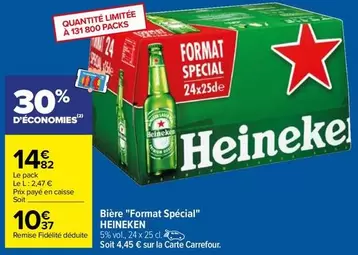 carrefour - bière "format spécial"