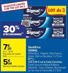 Signal - Dentifrice