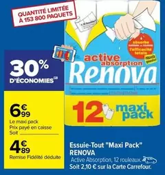 Renova - Essuie-tout "Maxi Pack"