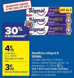 Signal - Dentifrice Intégral 8