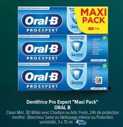 Oral-B - Dentifrice Pro Expert "Maxi Pack"