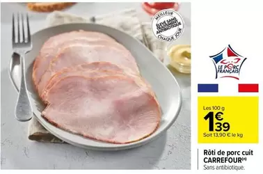 Carrefour - Roti De Porc Cuit