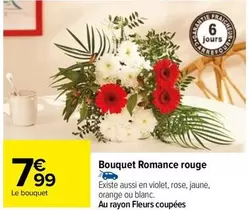 Orange - Bouquet Romance rouge