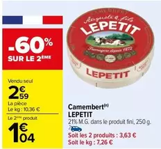 lepetit - camembert