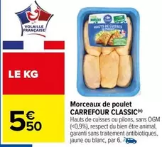 Carrefour - Morceaux De Poulet Classic