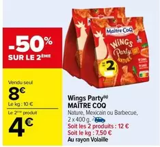 Maître Coq - Wings Party