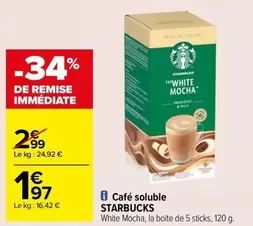 Starbucks - starbucks - Café Soluble