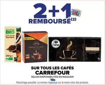 carrefour - sur tous les cafés