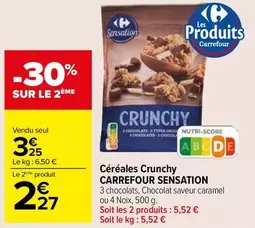 Carrefour - Céréales Crunchy Sensation