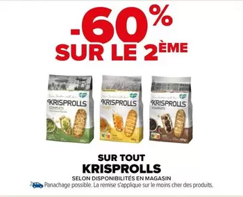 krisprolls - sur tout