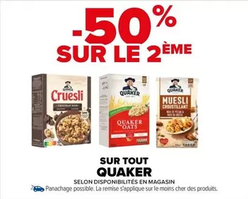 Quaker - Sur Tout