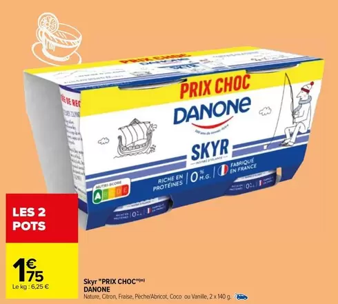 Danone - Skyr "prix Choc"