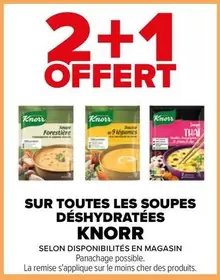 Knorr - Sur Toutes Les Soupes Déshydratées offre sur Carrefour City