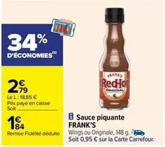 carrefour - frank's - sauce piquante