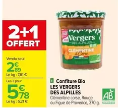 Les Vergers Des Alpilles - Confiture Bio