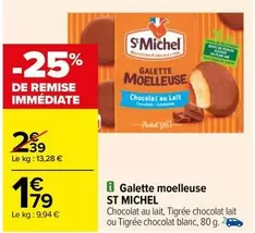 St michel - Galette Moelleuse