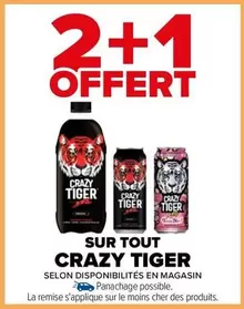 crazy tiger - sur tout