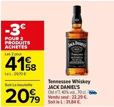 jack daniel's - tennessee whiskey