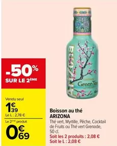 Arizona - Boisson Au Thé