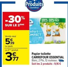 Carrefour - Papier Toilette