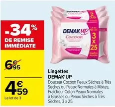 Demak Up - Lingettes