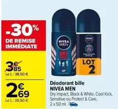 Nivea - Déodorant Bille